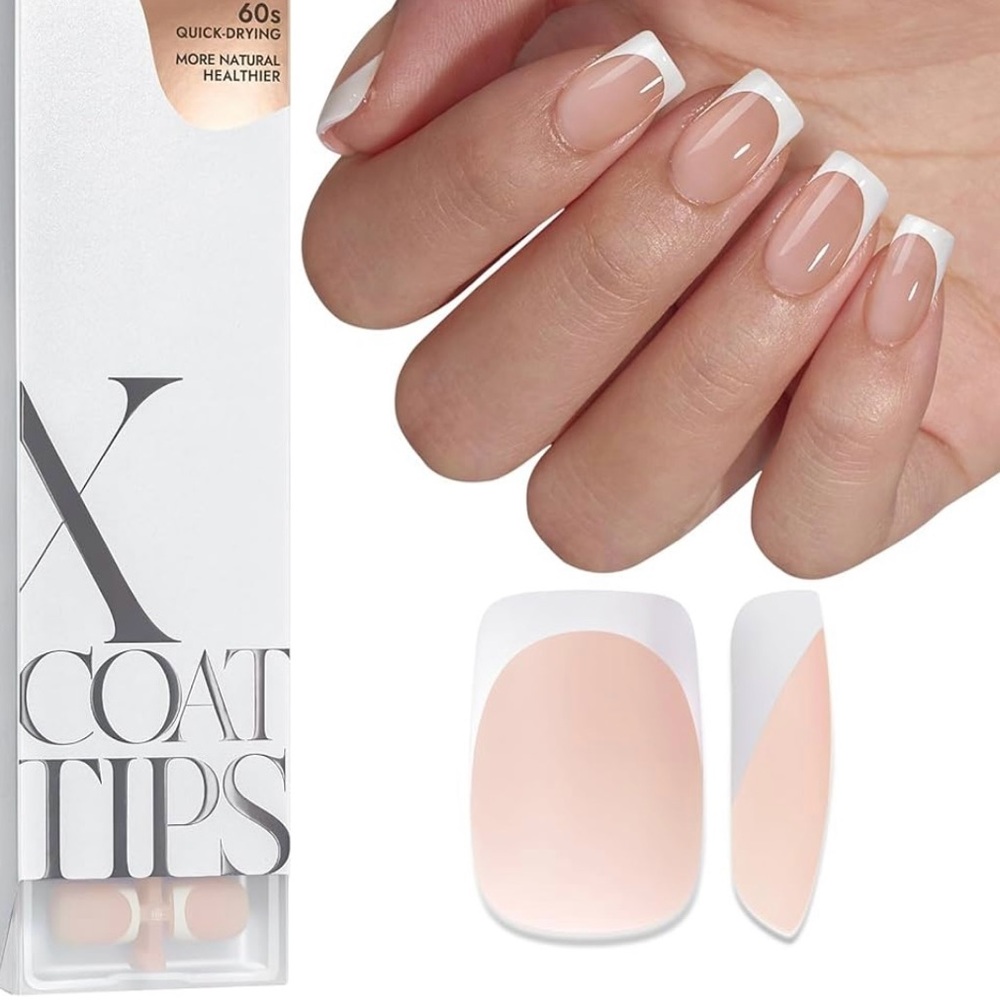 French Manicure Press-On Nails